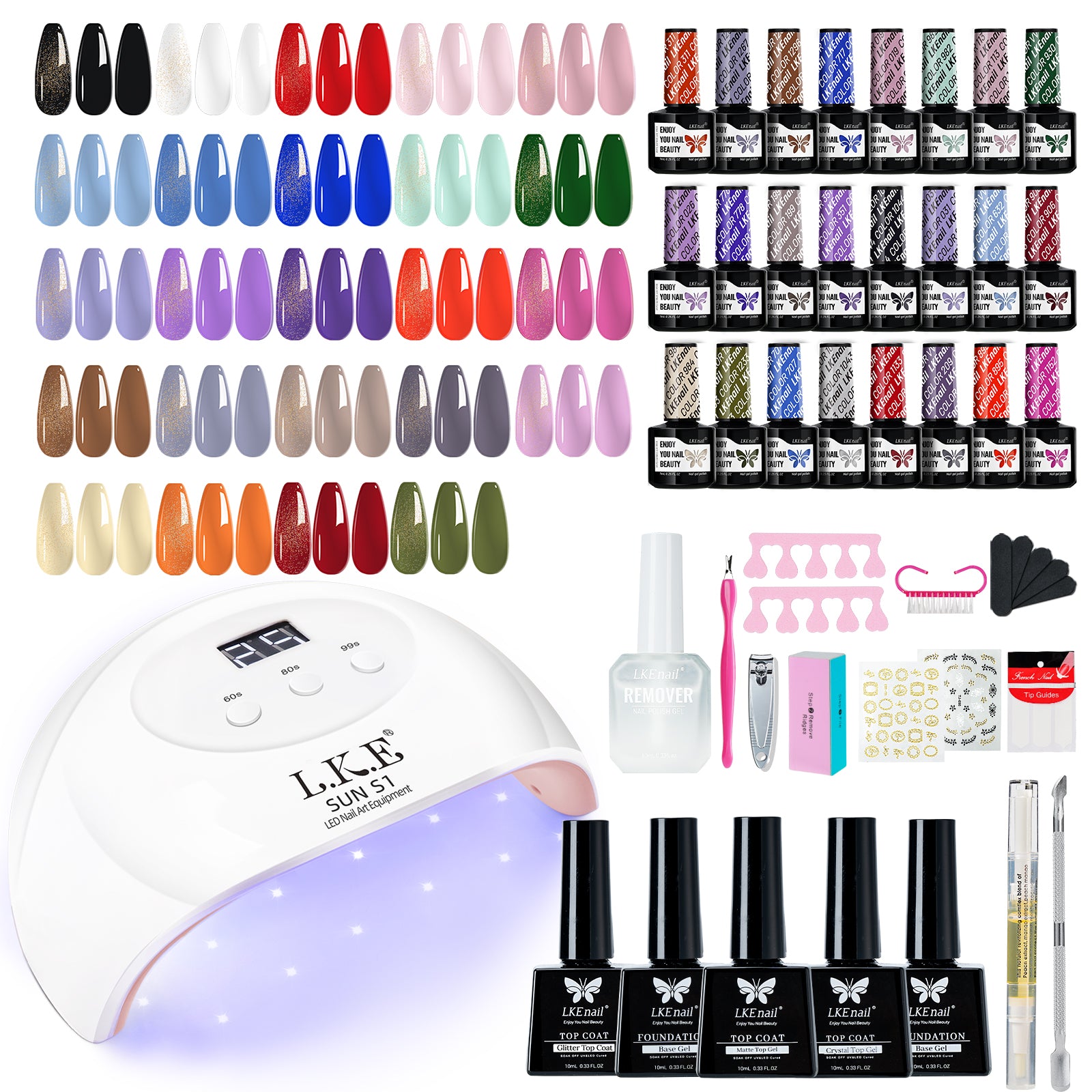 High Valve Gel Nail kit