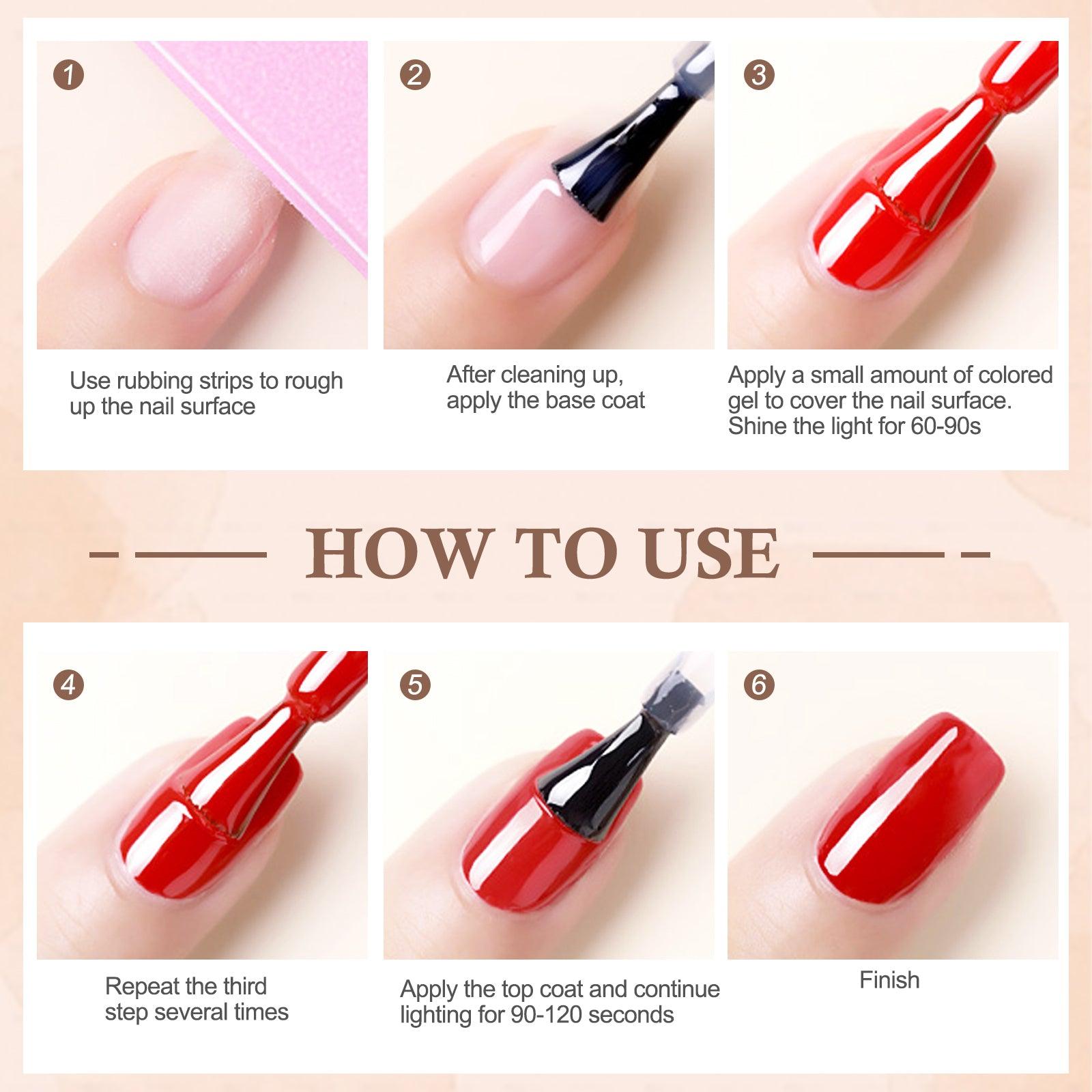 Gilded Rose Splendor-6 color nail polish S5 nail gel kit - LKE nail