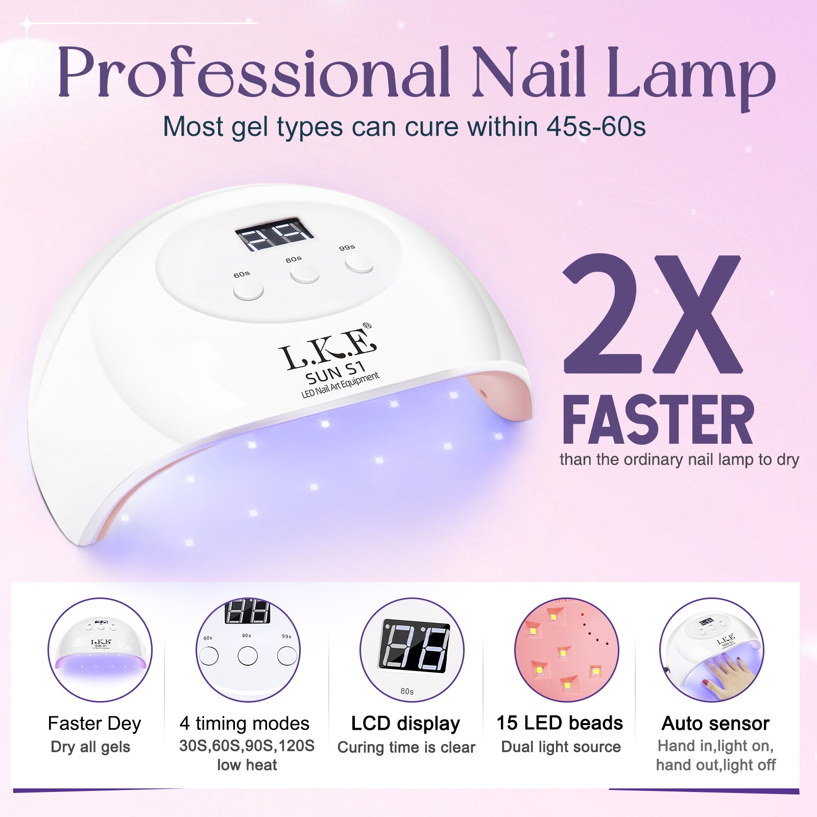 High Valve Gel Nail kit