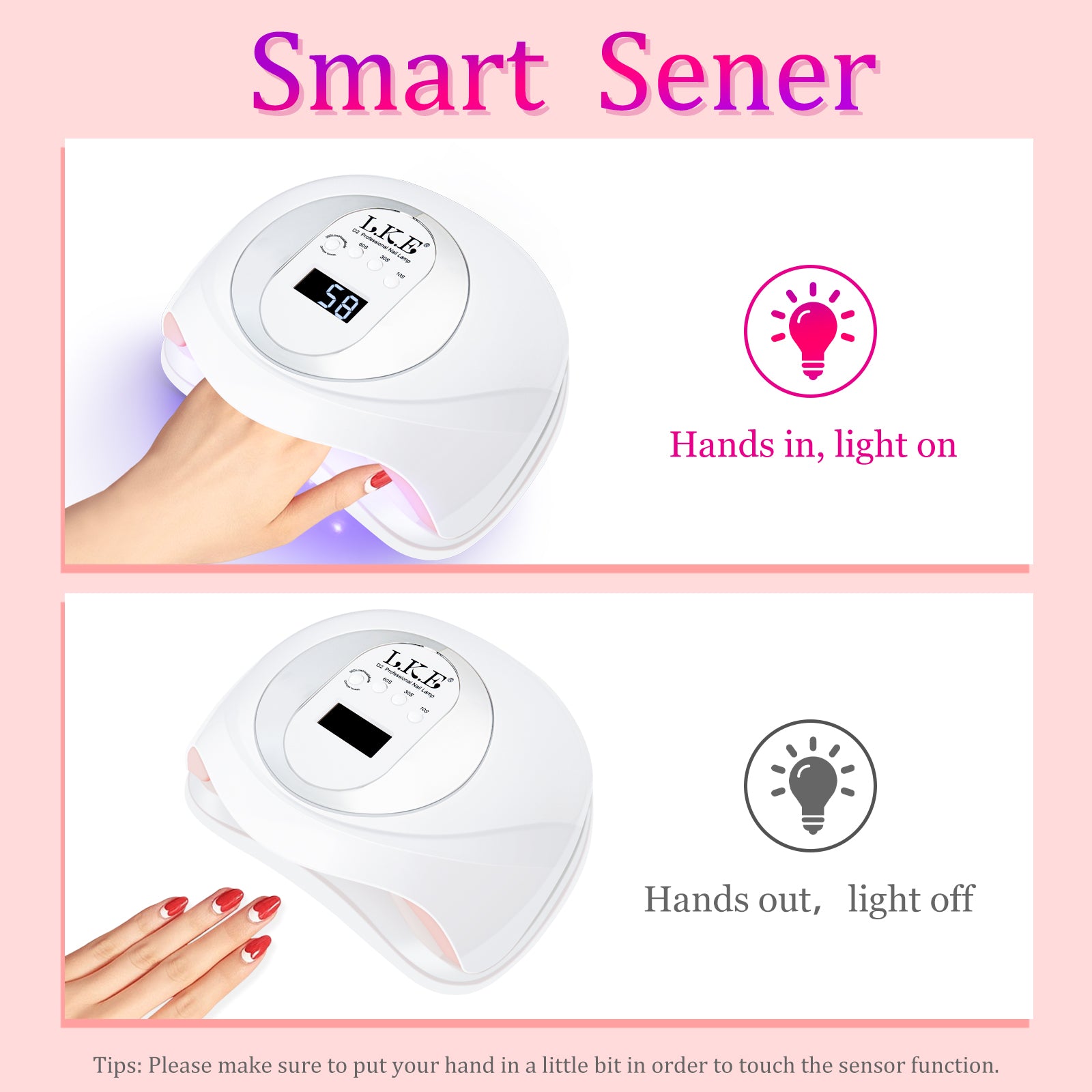 Fast Drying UV LED Nail Lamp |D2