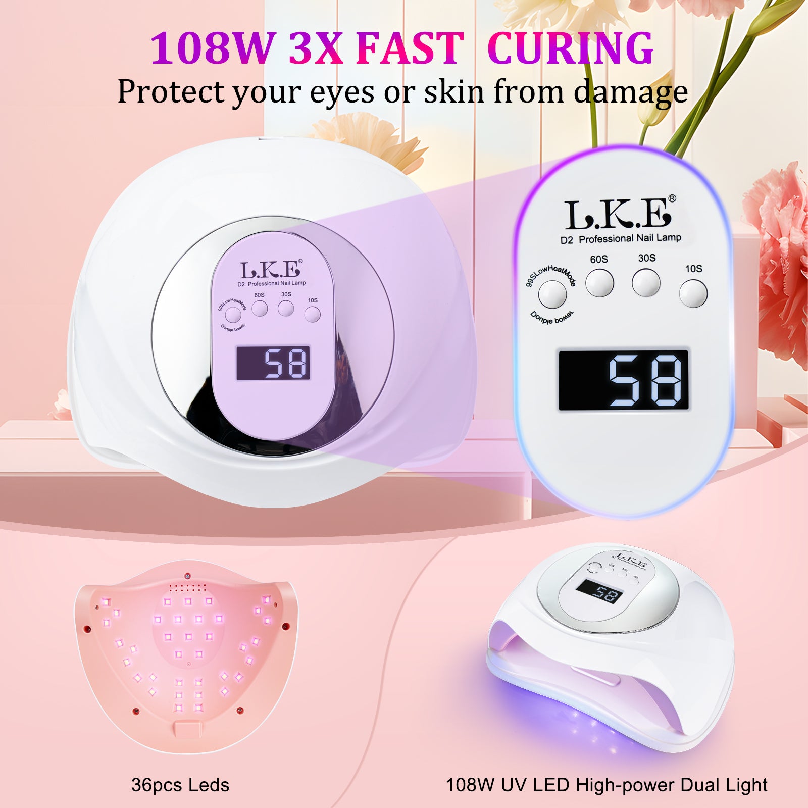 Fast Drying UV LED Nail Lamp |D2