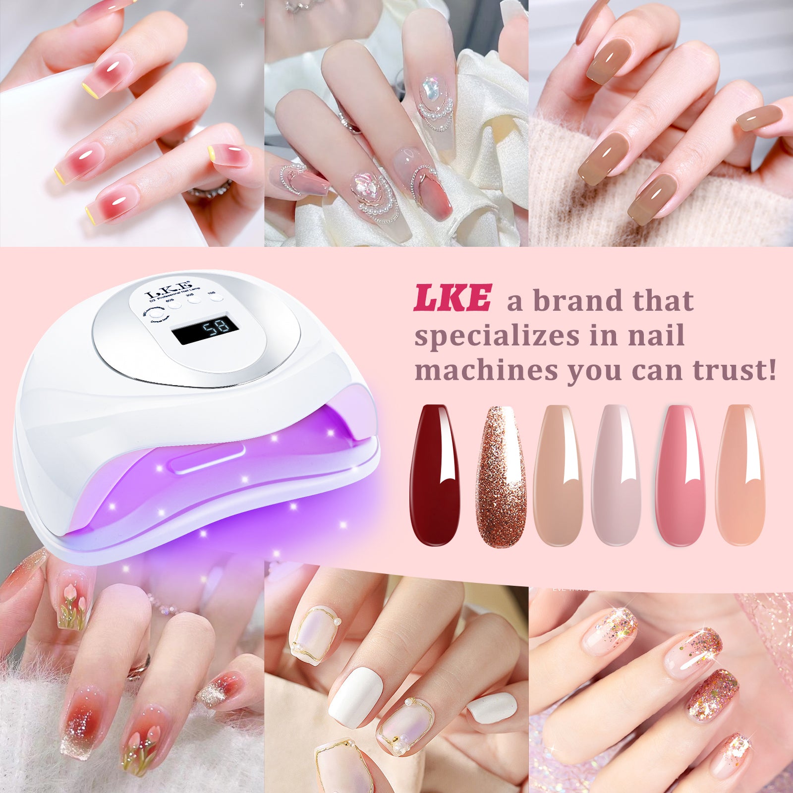 Fast Drying UV LED Nail Lamp |D2