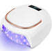 Cordless UV Nail Lamp R2 – Rechargeable LED Nail Dryer with Auto Sensor & 4 Timer Settings for Quick Gel Curing - LKEnail