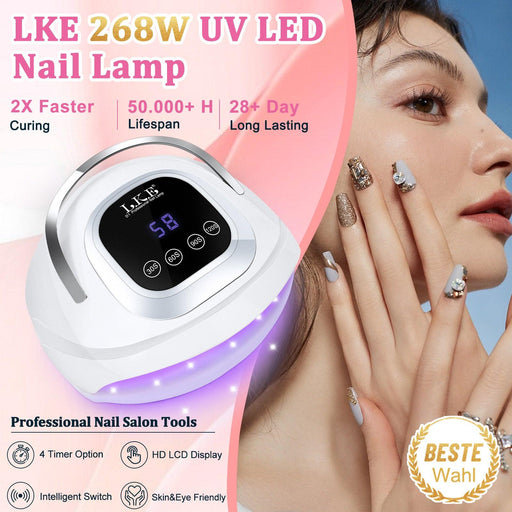 Fast Drying UV LED Nail Lamp l LKEnail D1 - LKEnail