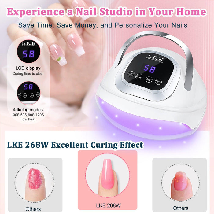 Fast Drying UV LED Nail Lamp l LKEnail D1 - LKEnail