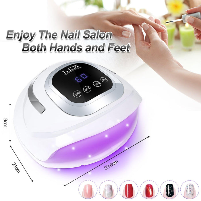 Fast Drying UV LED Nail Lamp l LKEnail D1 - LKEnail