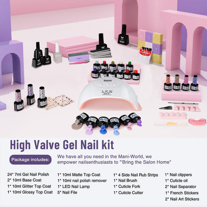 High Valve Gel Nail kit - LKEnail