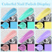 Rainbow - 6 color S8 nail gel kit - LKEnail