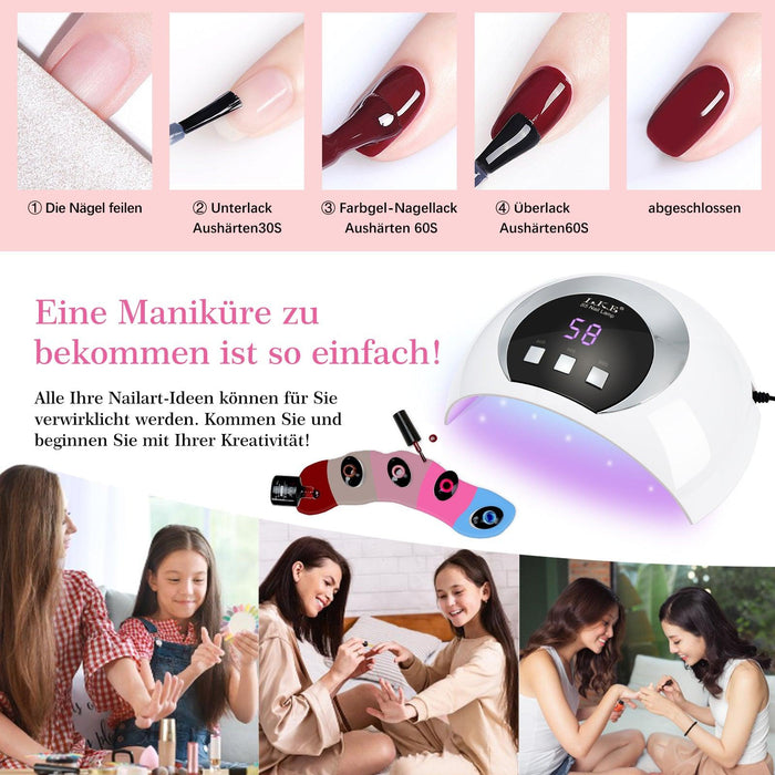 SUN S5 UV Nail Lamp for Gel Polishes - LKEnail