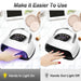 SUN T6 MAX UV Nail Lamp Nail Dryer - LKEnail