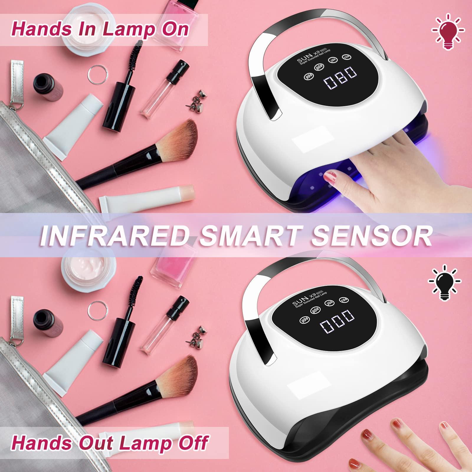 Quick Dry Nail Lamp|220W White