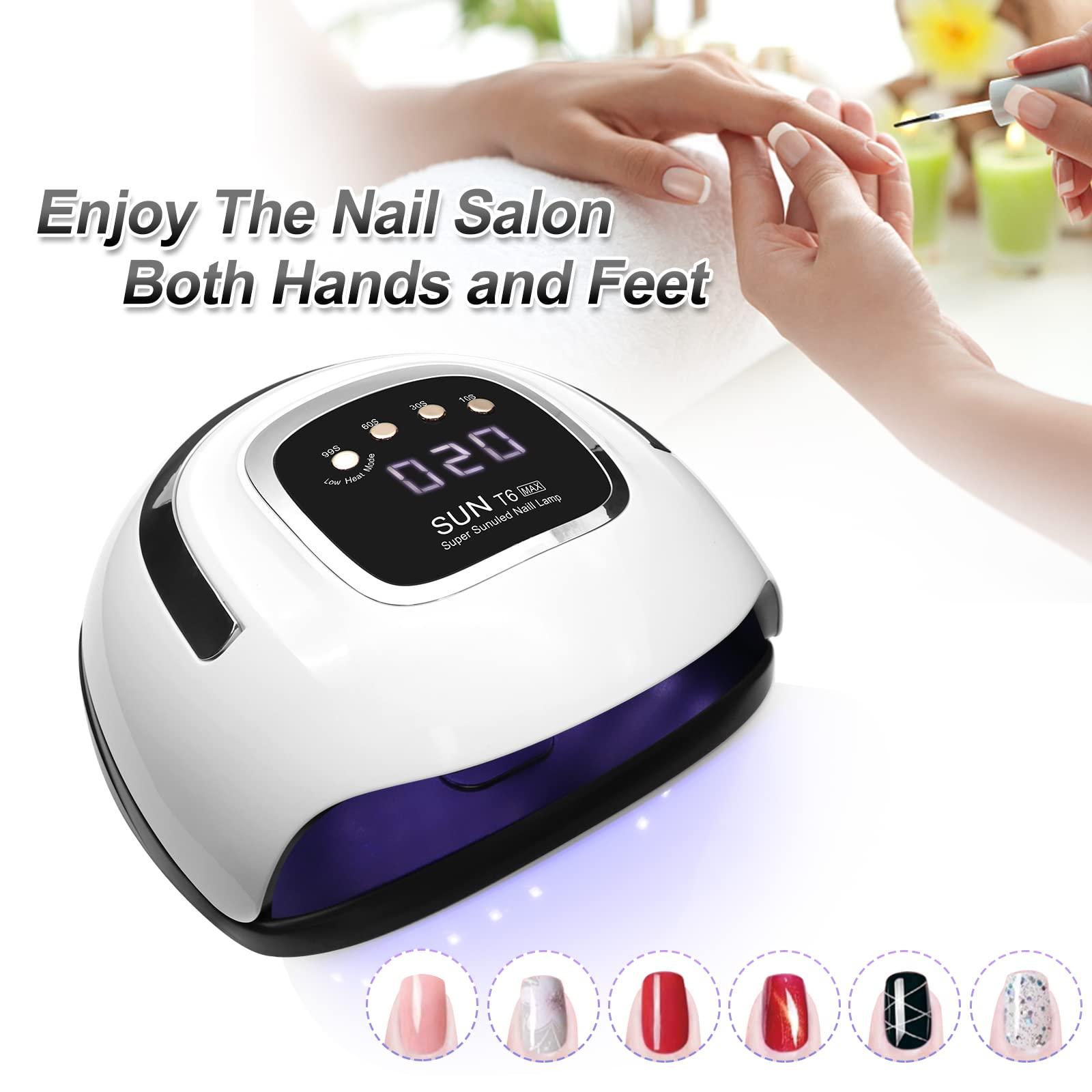 LKE UV Nail Lamp, Nail Dryer 220W UV Light for Nail - LKE nail